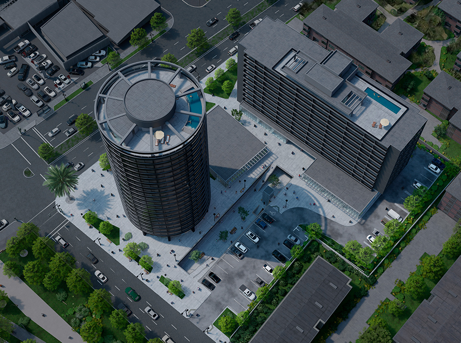 perpectiva Vespucio Bilbao Apartament